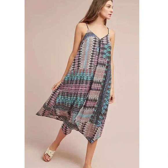Anthropologie Akemi + Kin Riviera Tassle Midi Dress - Picture 1 of 7